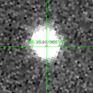 M31-004535.23 in filter B on MJD  57633.350