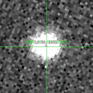 M31-004535.23 in filter B on MJD  57958.290