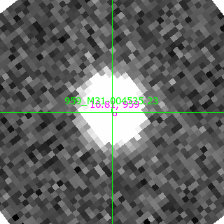 M31-004535.23 in filter B on MJD  58750.130