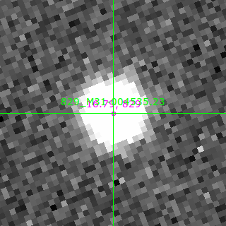 M31-004535.23 in filter B on MJD  60651.090