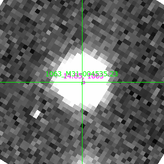 M31-004535.23 in filter I on MJD  58316.260