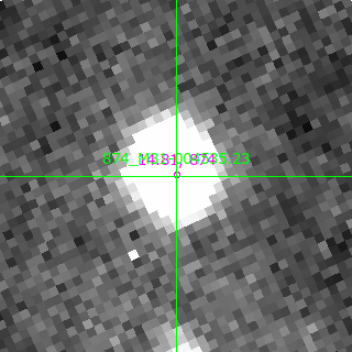 M31-004535.23 in filter I on MJD  60172.320