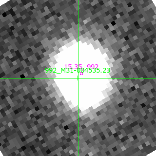 M31-004535.23 in filter R on MJD  59136.110
