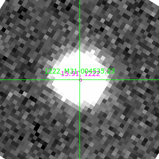 M31-004535.23 in filter V on MJD  58316.260