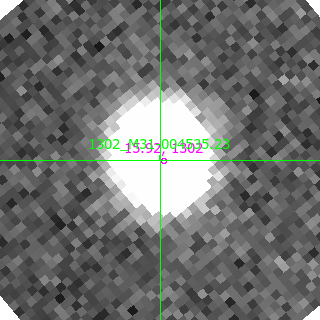 M31-004535.23 in filter V on MJD  58695.340