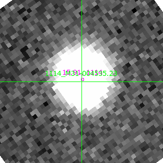 M31-004535.23 in filter V on MJD  58779.100