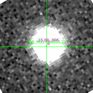 M31-004535.23 in filter V on MJD  59136.110