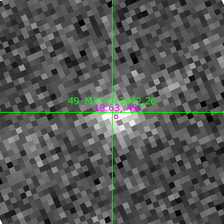M33-013242.26 in filter B on MJD  60205.190