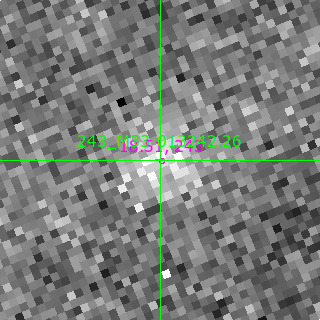 M33-013242.26 in filter B on MJD  60592.130