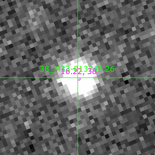 M33-013242.26 in filter I on MJD  60612.170