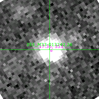 M33-013242.26 in filter R on MJD  59161.140