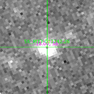 M33-013242.26 in filter V on MJD  60556.310