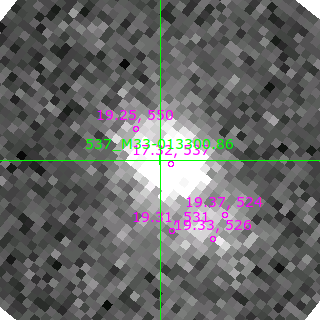 M33-013300.86 in filter B on MJD  58373.150