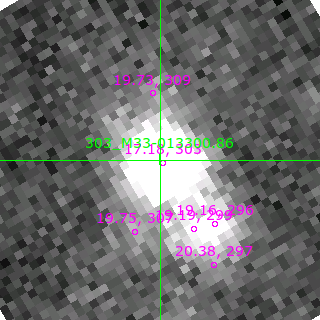 M33-013300.86 in filter B on MJD  59171.130