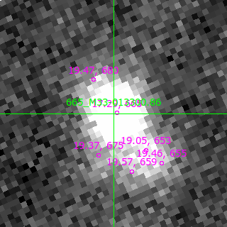 M33-013300.86 in filter B on MJD  60290.190