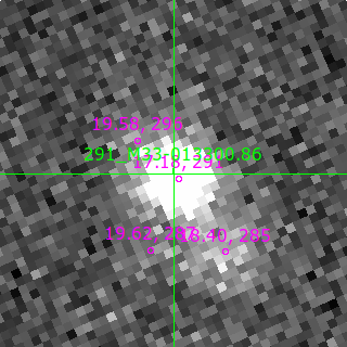 M33-013300.86 in filter B on MJD  60506.350
