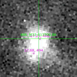 M33-013300.86 in filter R on MJD  57310.160