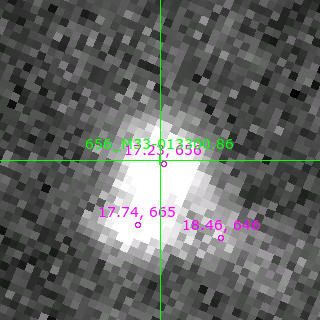 M33-013300.86 in filter R on MJD  58043.110