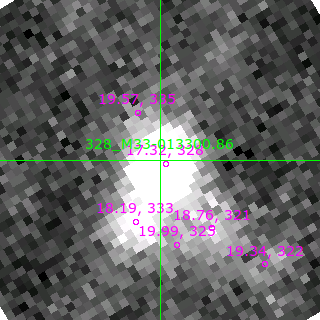 M33-013300.86 in filter R on MJD  59161.120