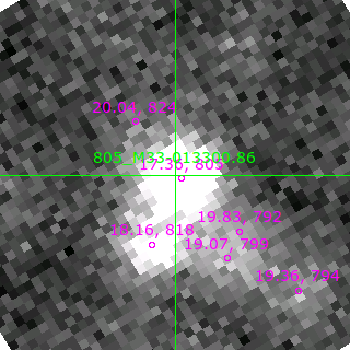 M33-013300.86 in filter R on MJD  59161.120