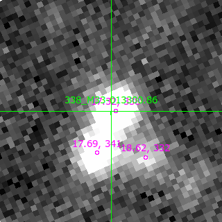 M33-013300.86 in filter R on MJD  60292.210