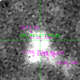 M33-013300.86 in filter R on MJD  60533.400