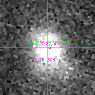 M33-013300.86 in filter V on MJD  57310.160