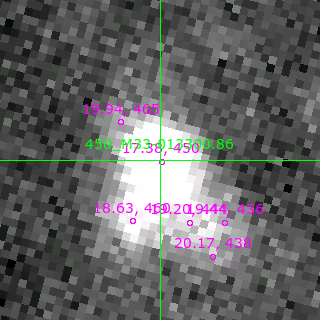M33-013300.86 in filter V on MJD  57328.160