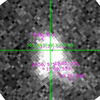 M33-013300.86 in filter V on MJD  58750.200