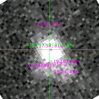 M33-013300.86 in filter V on MJD  59161.120