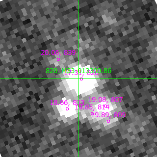 M33-013300.86 in filter V on MJD  60172.400