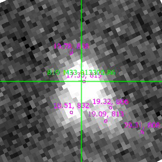 M33-013300.86 in filter V on MJD  60261.130