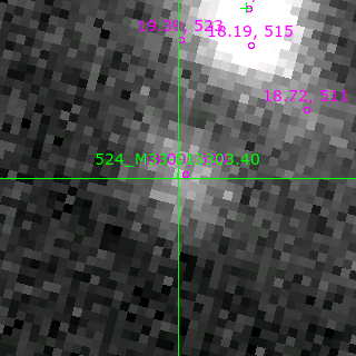 M33-013303.40 in filter B on MJD  57310.160