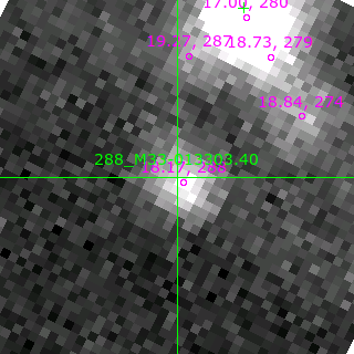 M33-013303.40 in filter B on MJD  58108.130
