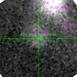 M33-013303.40 in filter B on MJD  58779.180