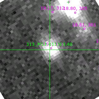 M33-013303.40 in filter B on MJD  59081.340