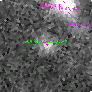 M33-013303.40 in filter B on MJD  59879.180