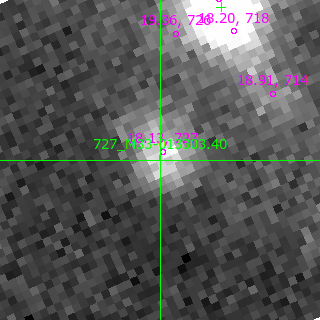 M33-013303.40 in filter B on MJD  60290.220