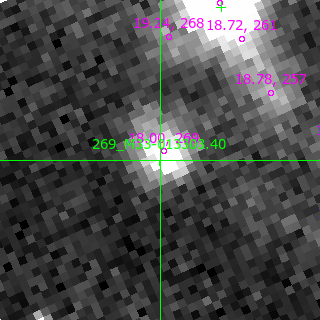 M33-013303.40 in filter B on MJD  60290.220