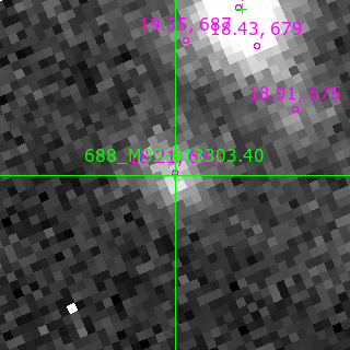 M33-013303.40 in filter B on MJD  60562.270