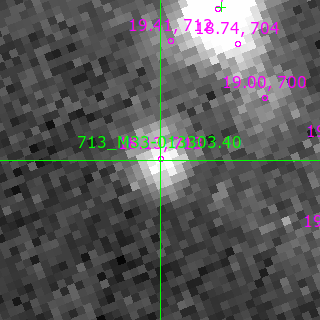 M33-013303.40 in filter B on MJD  60651.200