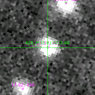 M33-013303.40 in filter I on MJD  57964.400