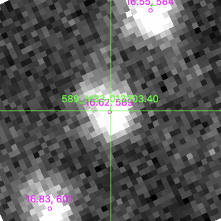 M33-013303.40 in filter I on MJD  59854.190