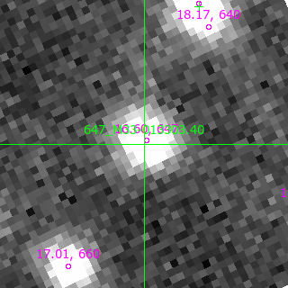 M33-013303.40 in filter I on MJD  60261.160