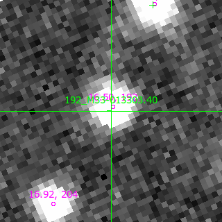 M33-013303.40 in filter I on MJD  60290.220