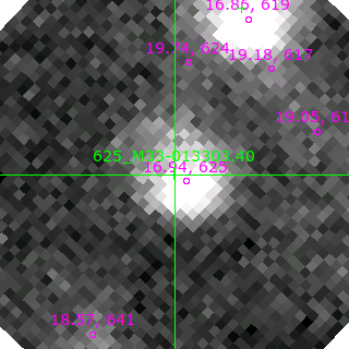 M33-013303.40 in filter R on MJD  58433.020
