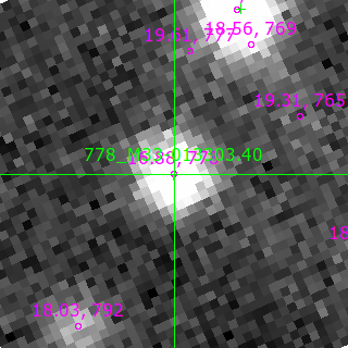 M33-013303.40 in filter R on MJD  60506.340