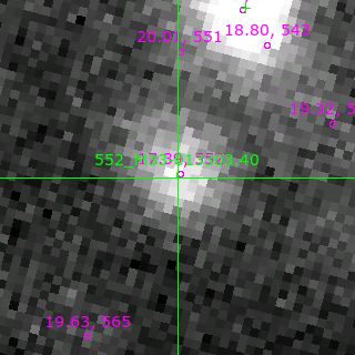M33-013303.40 in filter V on MJD  57310.160