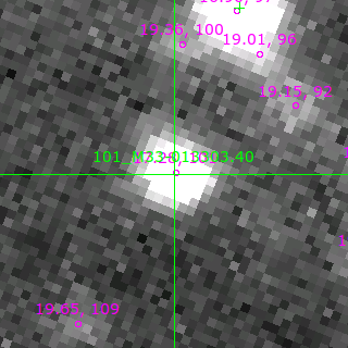 M33-013303.40 in filter V on MJD  57638.400