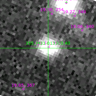 M33-013303.40 in filter V on MJD  57988.430